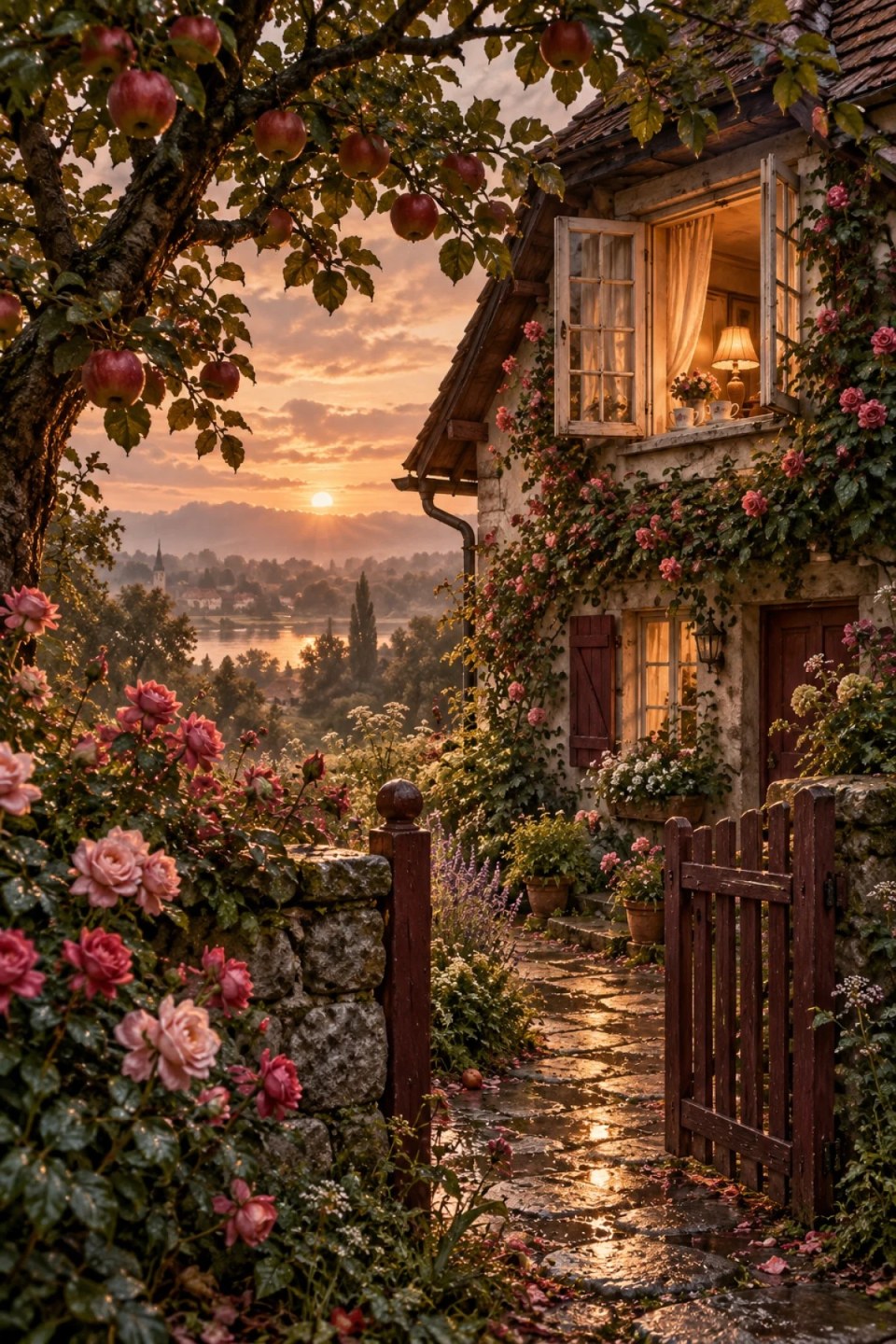 Okładka opowiadania Dom z niedomkniętym oknem